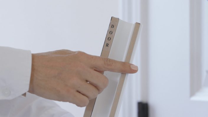 Fingersafe-HOME Finger Guards for Residential Door Hinges -Pull Side 43" - Image 2