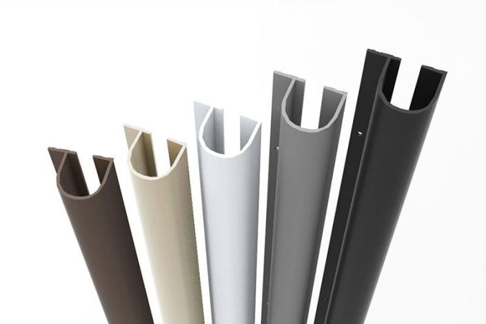 Complete Door Safety System Set - Finger Guards for Commercial Door Hinges, Push Side + Pull Side 8 Finger Pinch Protector Guards for Outside Door Hinges