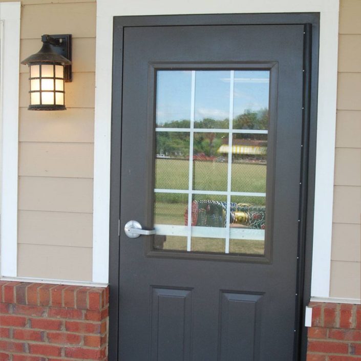 MK1-B Fingersafe Finger Guards for Commercial Door Hinges (Pull Side Only) 7 MK1B Pull Side Only Installation