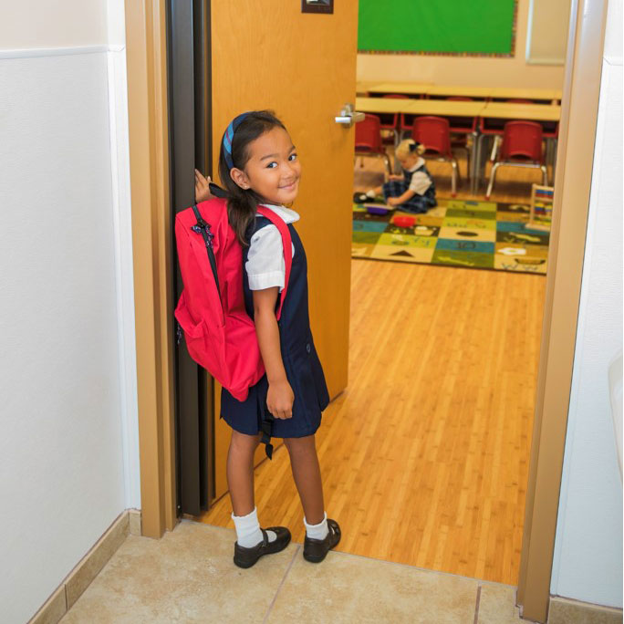 MK1-A Fingersafe Finger Guards for Commercial Door Hinges (Push Side Only) 2 Fingersafe Finger Guard Fingerguard